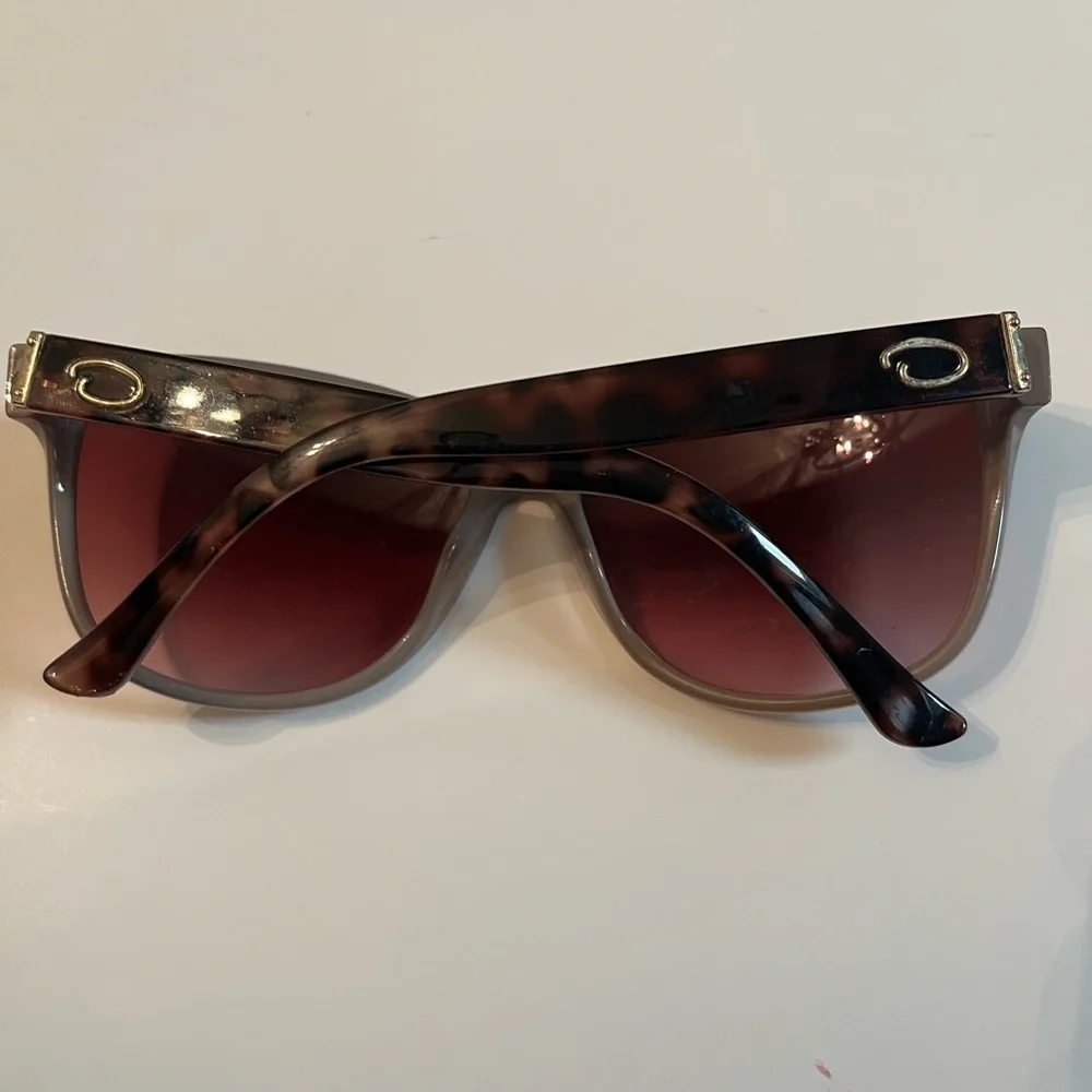 OSCAR DE LA RENTA Eyeglasses Sunglasses Leopard Print Frame Shades Frame Only